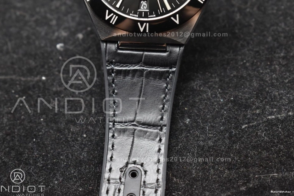 Ceramic Gummy A8900 Super Edition Best HighPerformance 1:1 Black Black Strap Clone SS Dial Black Constellation on 545 VSF 1207